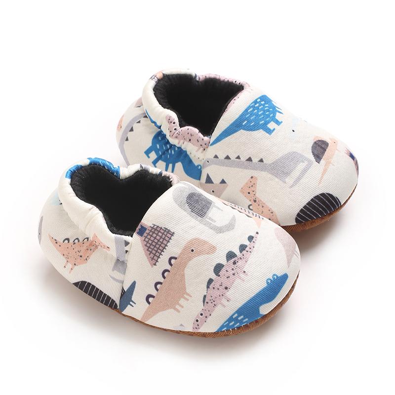Cartoon Cute Sock Shoes 0-18M Doll Soft Bottom Children's Floor Sports Shoes BeBe Children's Walking Shoes