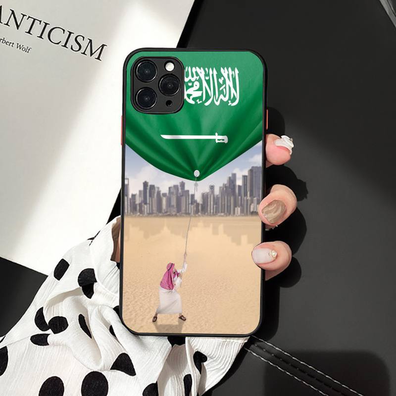 Kingdom Of Saudi Arabia Flag Phone Case for iPhone 11 12 13 Mini Pro XS MAX 8 7 6 6S Plus X 5S SE 2020 XR Case