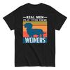Dachshund T Shirt Real Men Play With Their Weiner Dog Wiener Lover Funny