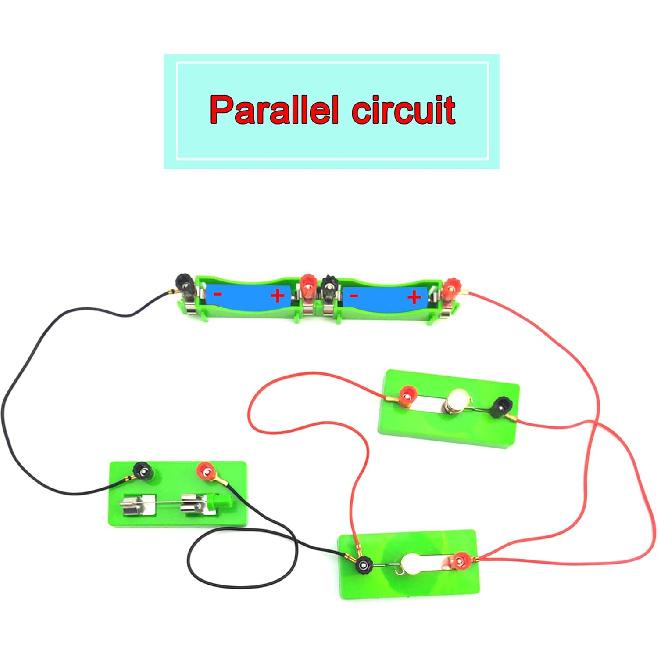 EUDAX Physics Science Lab Learning Circuit kit,Electricity Experiment Set,Building Circuits for Student Junior Senior High School Students (Basic