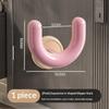 Dopamine Suction Cup Slipper Holder Multifunctional U-Shaped Moisture-Proof Rack for Bathroom Laundry Room Storage