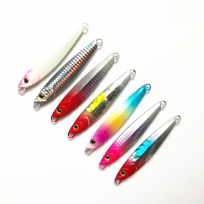 Nanyou Night Glow Trolling Jig 10cm 80g - Ocean Shore Casting Fishing Lure