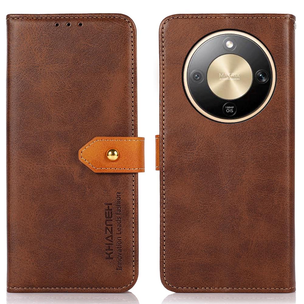 KHAZNEH Wallet Phone Case For Honor Magic8 Lite 5G/X70 5G/X9d 5G Stand Leather Flip Cover