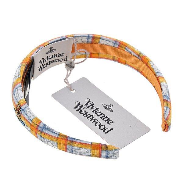 Vivienne Westwood Orb Logo Embroidered Hairband 81020022 W0167 E401