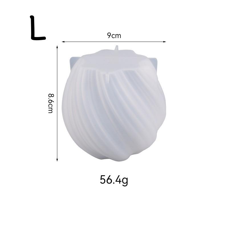 

Силіконова форма для свічок Wave Pillar для виготовлення свічок Ароматерапевтична форма для свічок зі смоли Орнаменти для лиття з епоксидної смоли L