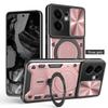 Armor Funda for OPPO Reno 13F 13 F Case Slide Camera Ring Stand Protection Cover for OPPO Reno 13 Pro Shockproof Capa