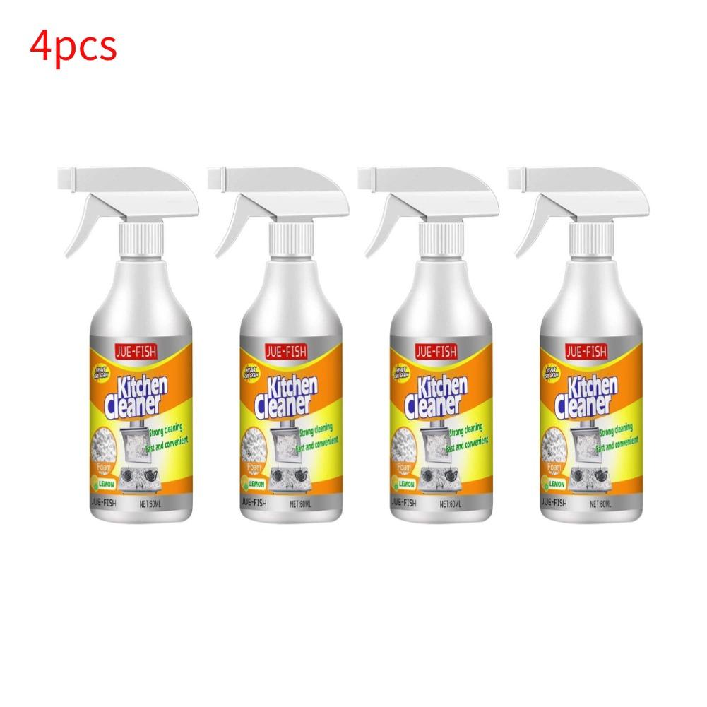 60ml Foam Cleaner Kitchen Grease Cleaner Stain Remover Cleaner Spray Magic Kitchen Degreaser Products Kitchenware Degreaser