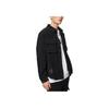 Li-Ning Wade Series Logo Print Single-Breasted Long Sleeve Jacket Men Jacket Black AFDSB25-1