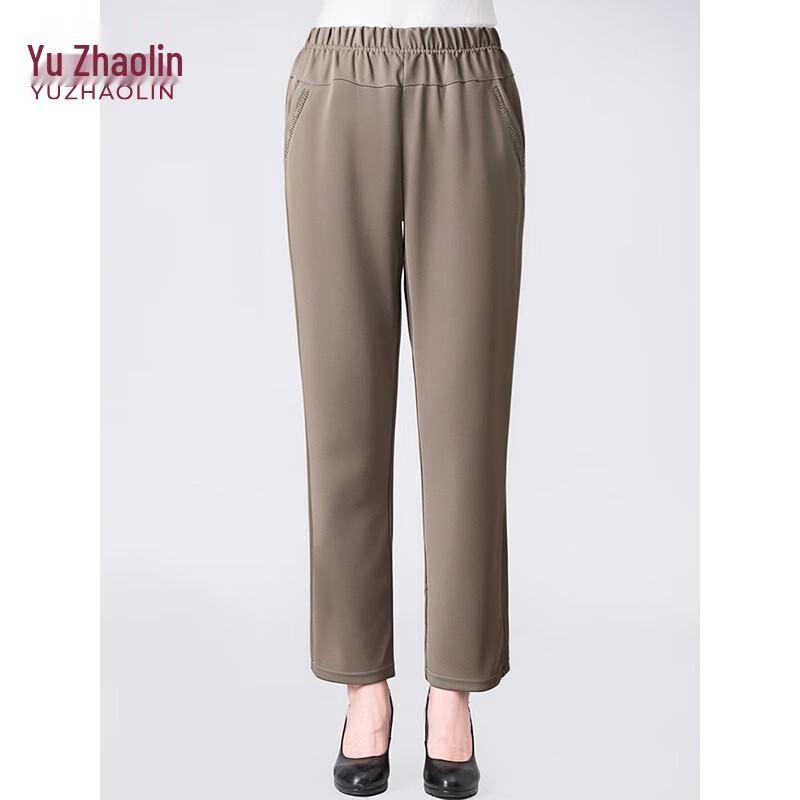 Yu Zhaolin Mid-Aged Women's Casual Straight-Leg Pants