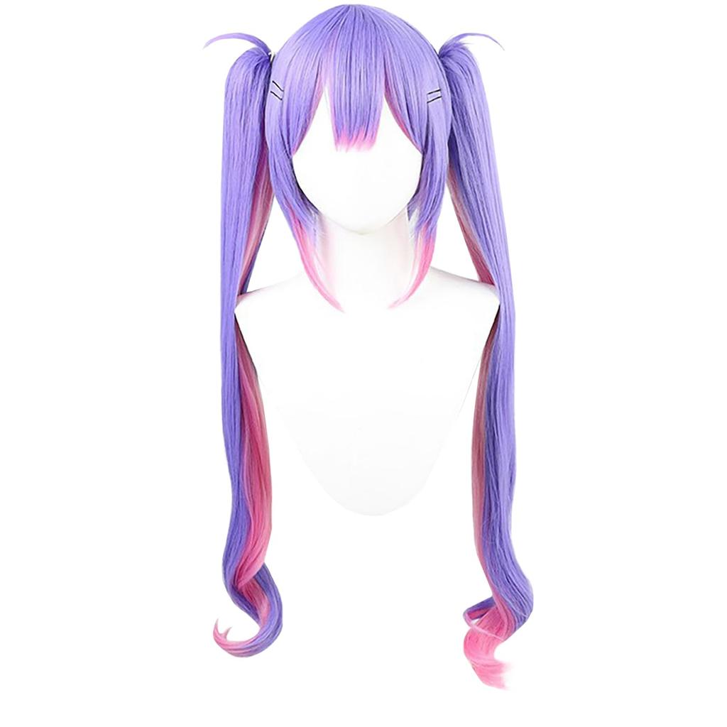 VTuber Hololive Nijisanji Cosplay Halloween Wig [milky time] (Tokoyami Towa)