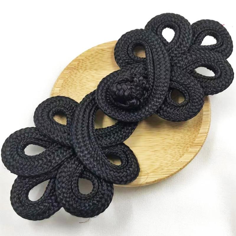 Cheongsam Frog Buttons Closure Sewing Fasteners for Sweater Coat Cheongsam Traditional Handcraft Accessories