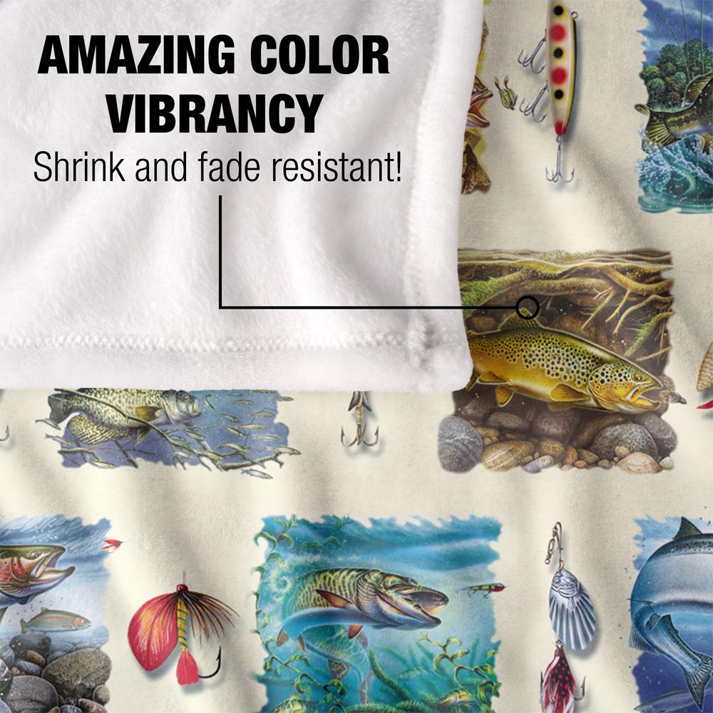 JQ Licensing Silky Fish Supersoft Blanket