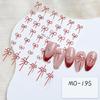 DIY Manicure Art Decoration Small Bow Nail Stickers Easy To Apply and Remove