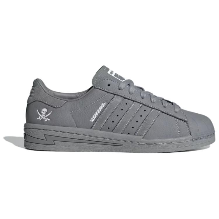 New Adidas Originals Superstar Neighborhood Cement Grey IE6115