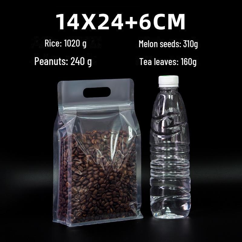 

Прозрачные пакеты с застежкой-молнией для орехов, сухофруктов и новогодней упаковки