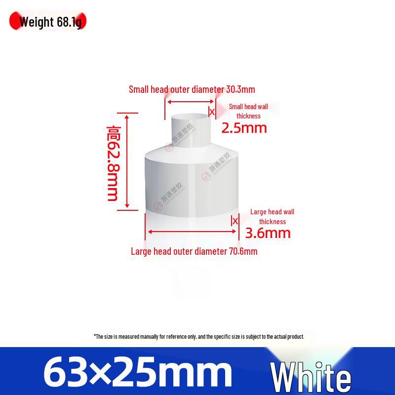 PVC Water Supply Straight Reducer Fitting