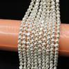 High Quality 8mm Indented Baroque Pearls Imitation Pearl Glass Beads Irregular Loose Pearls for Elegant Design Jewelry DIY
