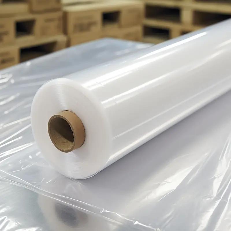 800m/2624 Feet 19.7-Inch Heavy-Duty Stretch Wrap Roll - Extra-Wide, Self-Adhering, Ultra-Thick Clear Plastic Film For Pallet