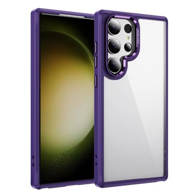 New Transparent Mobile Phone Case for SamsungS25 UItra 2-in-1 Non-yellowing Thickened Tpu Transparent Case