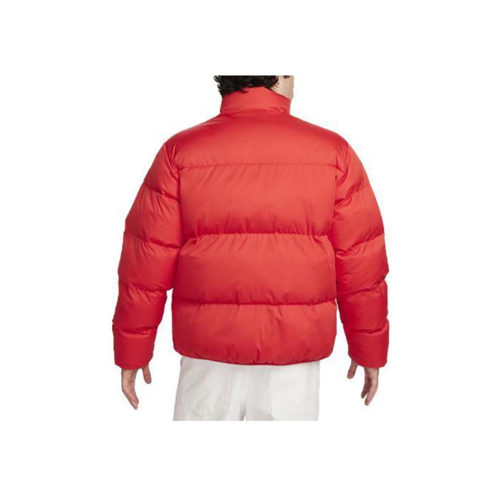 Nike Sportswear Club Logo Embroidered Stand Collar Long Sleeve Cotton Jacket Men Jackets FB7368-657