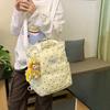 Schoolbag Multifunctional Polka Dot Crossbody Bag Women's Large Capacity Cute Girl Heart Handbag High Value Portable Backpack
