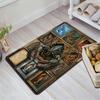 Lobster Art Collection Pattern Rug Floor Mat for Living Room or Bedroom Soft and Comfortable Carpet a Gift for Birthday and Holiday.