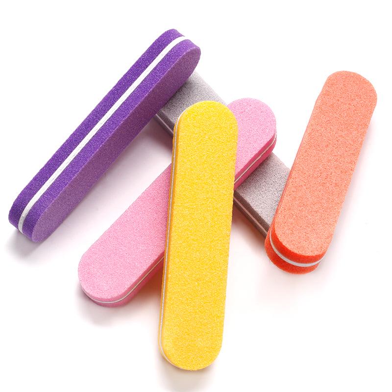 Washable Double-Sided Mini Nail Buffer and File