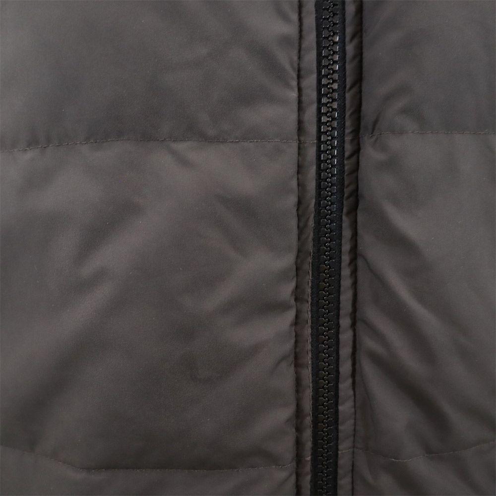 FIRSTDOWN reversible Down jacket LL Black x gray Men's Used