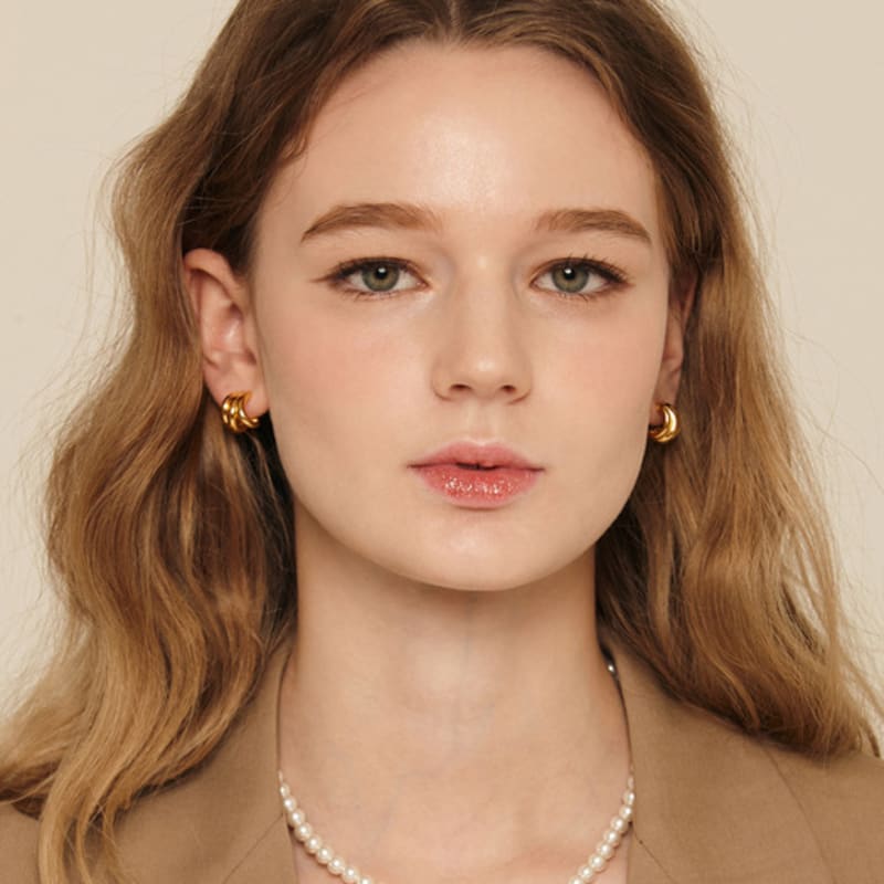 Murmur [925silver]Basic Pearl Necklace(6mm)