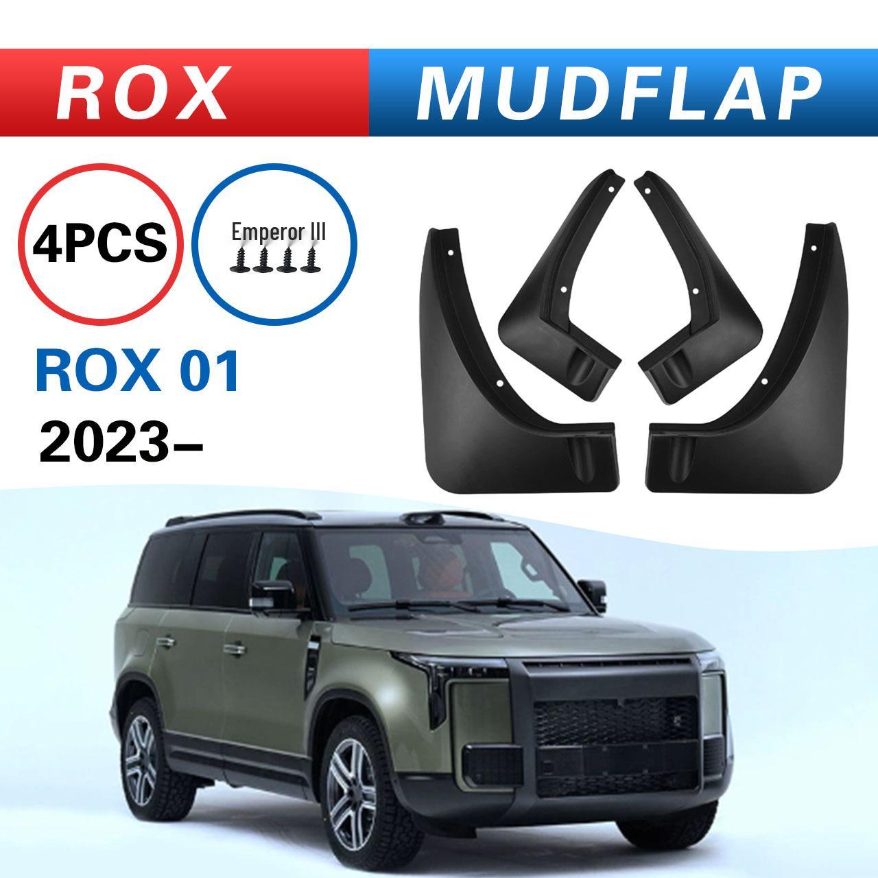Ji Shi Rox 01 Mudguard 2023-2025: Automotive Tire Modification Parts 44x26x10 cm
