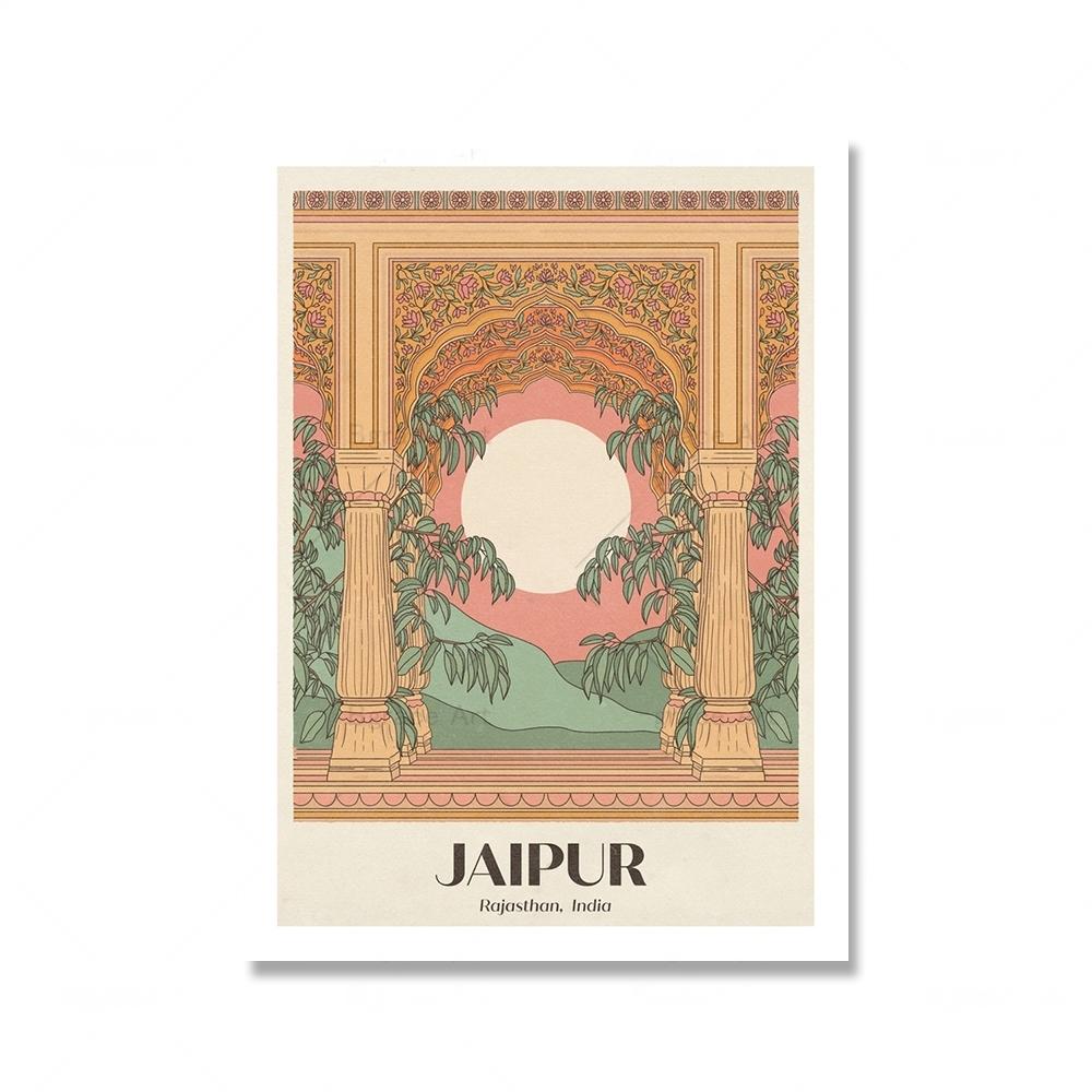 Plakat z krajobrazem miasta nordyckiego, wydruk artystyczny na płótnie, obraz Marrakesz Paryż Barcelona, obraz ścienny Lago Di Como do wystroju domu