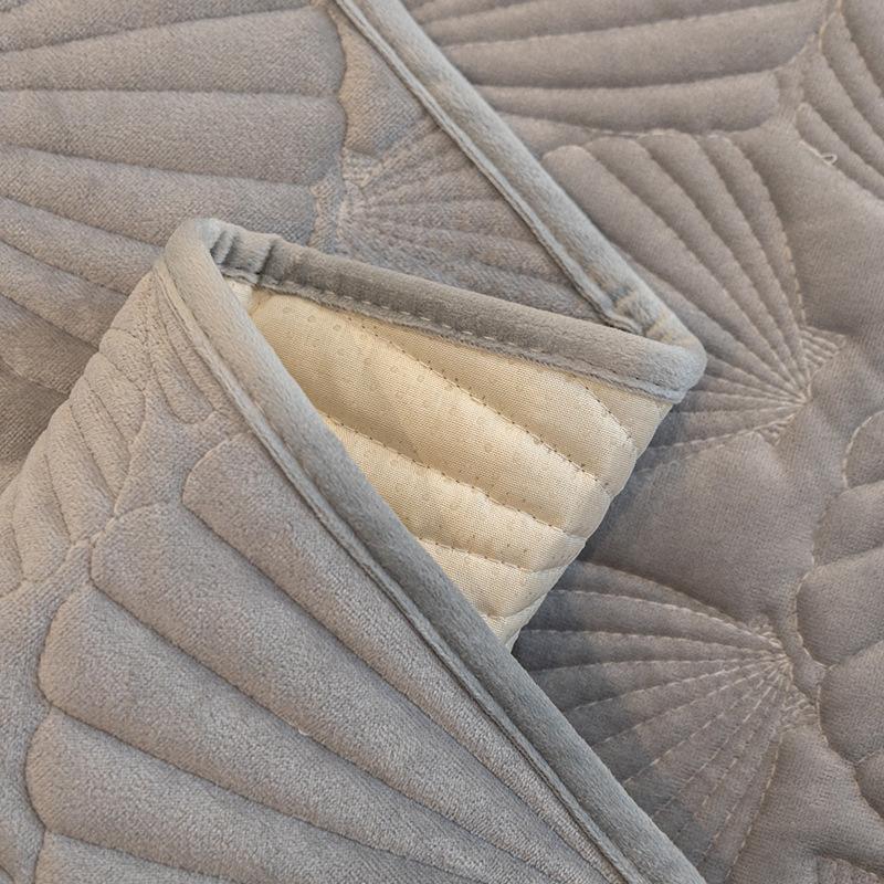 Cojín de sofá de otoño e invierno, cojines de asiento antideslizantes de alta gama, funda de sofá de vellón grueso, funda de tela