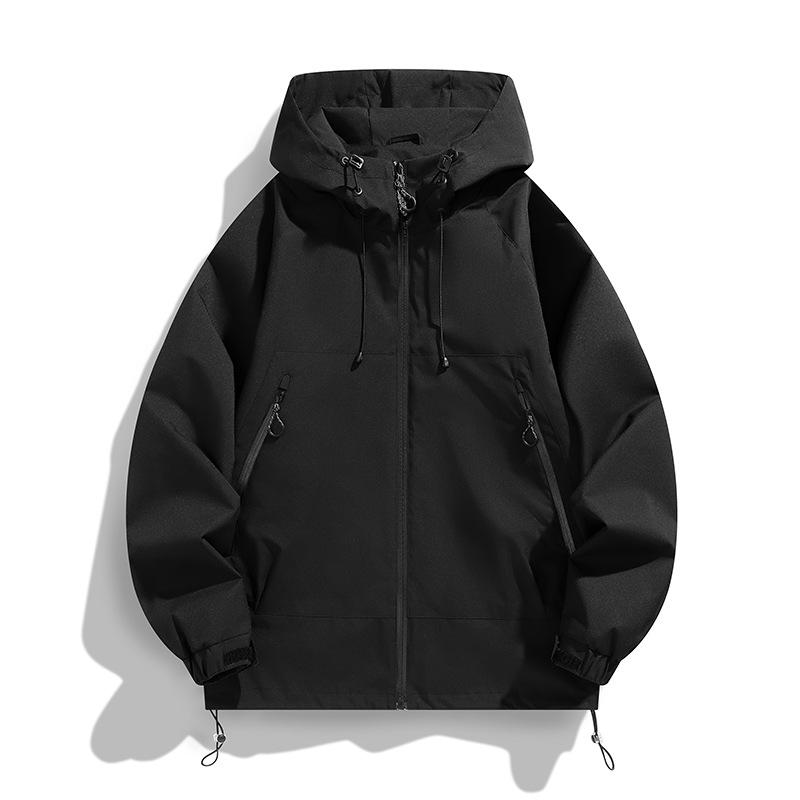 

Уличная куртка с капюшоном для мужчин и женщин, ретро-уличная, свободная, универсальная, повседневная куртка XXXL