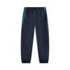 Li Ning Color Block Mid Rise Comfortable Breathable Versatile Jogger Pants Men Bottoms Deep-Navy-Blue AYKU815-1