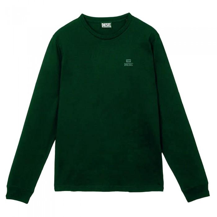 Diesel Unisex Adult Monotone Logo Long-Sleeved T-Shirt