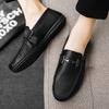 Doudou Shoes Men's New Men's Shoes Men's Leather Shoes Summer Trend Soft-soled Casual Shoes One Foot Lazy Shoes