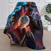 Game Blanket Plush Nap Sofa rug for Living Room B-Baldurs G-Gate 3 Warm Office Bedroom Birthday Home Travel Kid Gifts