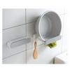 Retractable Wall Mounted Basin Rack for Bathroom Kitchen Storage Adhesive Patch No Punching Wall