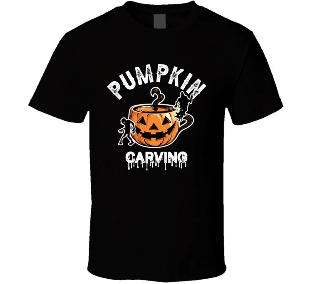 

Pumpkin Carving, Horror Scary Halloween Evil, Ghost Party T Shirt Tee Gift New 3XL
