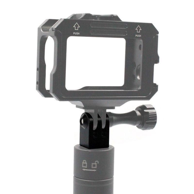Mini 1/4" M6 Tripod Screw Adapter Aluminum Monopod Mount Base For 13 12 11 10 9 Action Camera Accessories