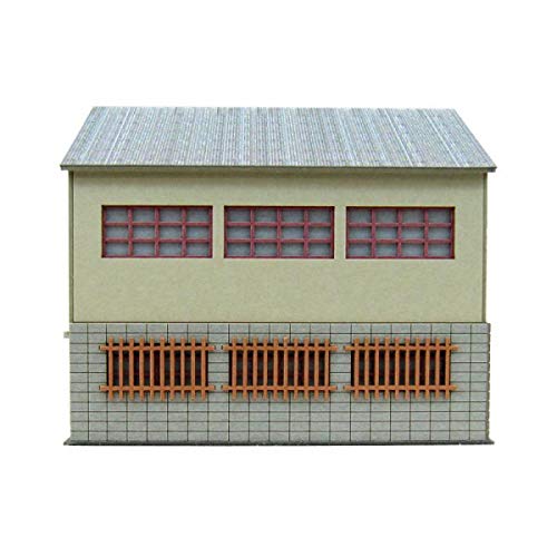 Sankei 1/150 Nostalgic Diorama Series Town Factory B MP03-102 Paper Craft