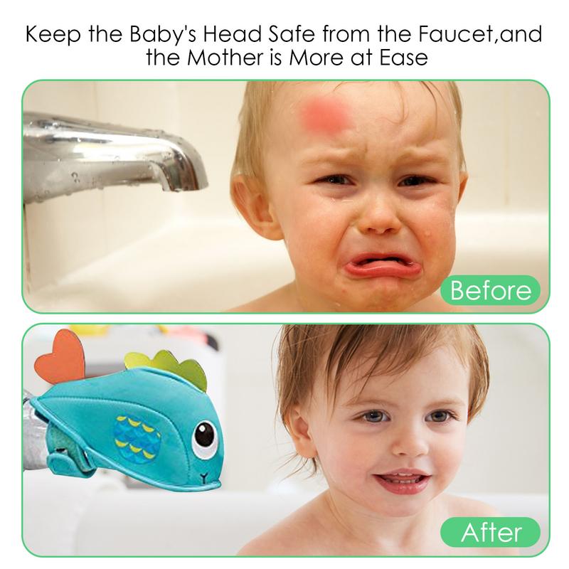

Practical Bathtub Faucet Cover Anti-collision Faucet Protection Cover Fish Design Spout Cover Bathtub Children s Faucet China Mainland