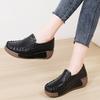 35-41 Women's Oversized Comfortable Thick Soled High Rise Sponge Shoes Mother's Shoes Lazy Shoes Loafers Shoes