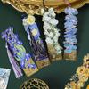 Exquisite Van Gogh Sunflowers Metal Bookmark - Retro Oil Painting Design, Cultural Souvenir