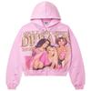Y2K Camo Print Zip-Up Hoodie Couples American Vintage Streetwear Loose Fit Long Sleeve