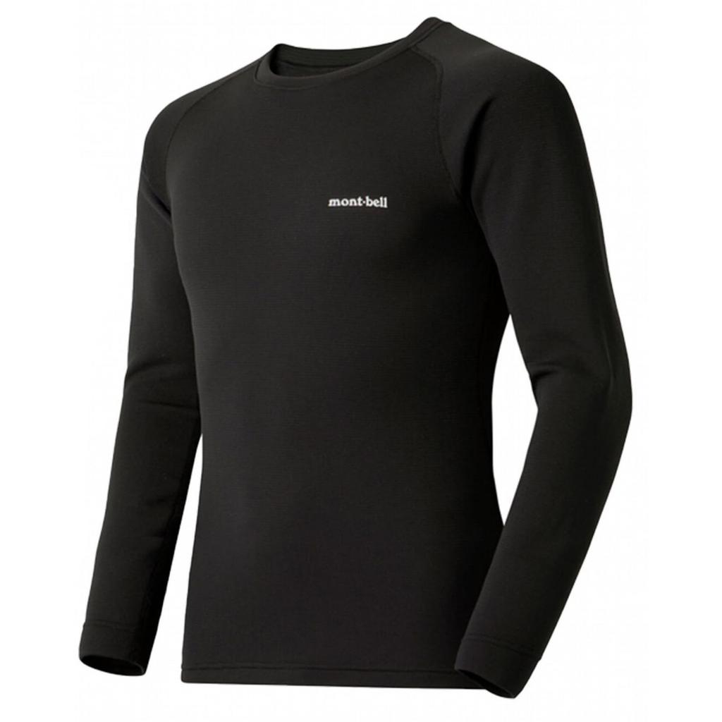 Montbell Geoline Thick Inner Shirt Warm Round Neck Montbell and Winter Sizes XL EXP. #1107712, Lightweight, Shirt, Thin, Medium, Thick, XL1, Men's