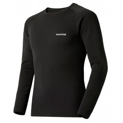 Montbell Geoline Round Neck EXP. Shirt, Men's, Black, #1107712 (L)