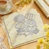 Easter Cutting Dies for Card Making, Easter Bunny Eggs Die Cuts, Spring Dies Stencils Embossing Template for Craft Scrapbooking DIY Photo Album