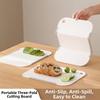 Double Sided Foldable Chopping Board Portable Fruit Cutting Board Cutting Board  Outdoor Use
