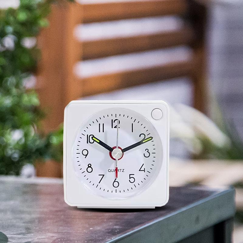 Travel Student Mini Alarm Clock Bedside Alarm Clock Mute Clock Personalized Clock Pocket Clock